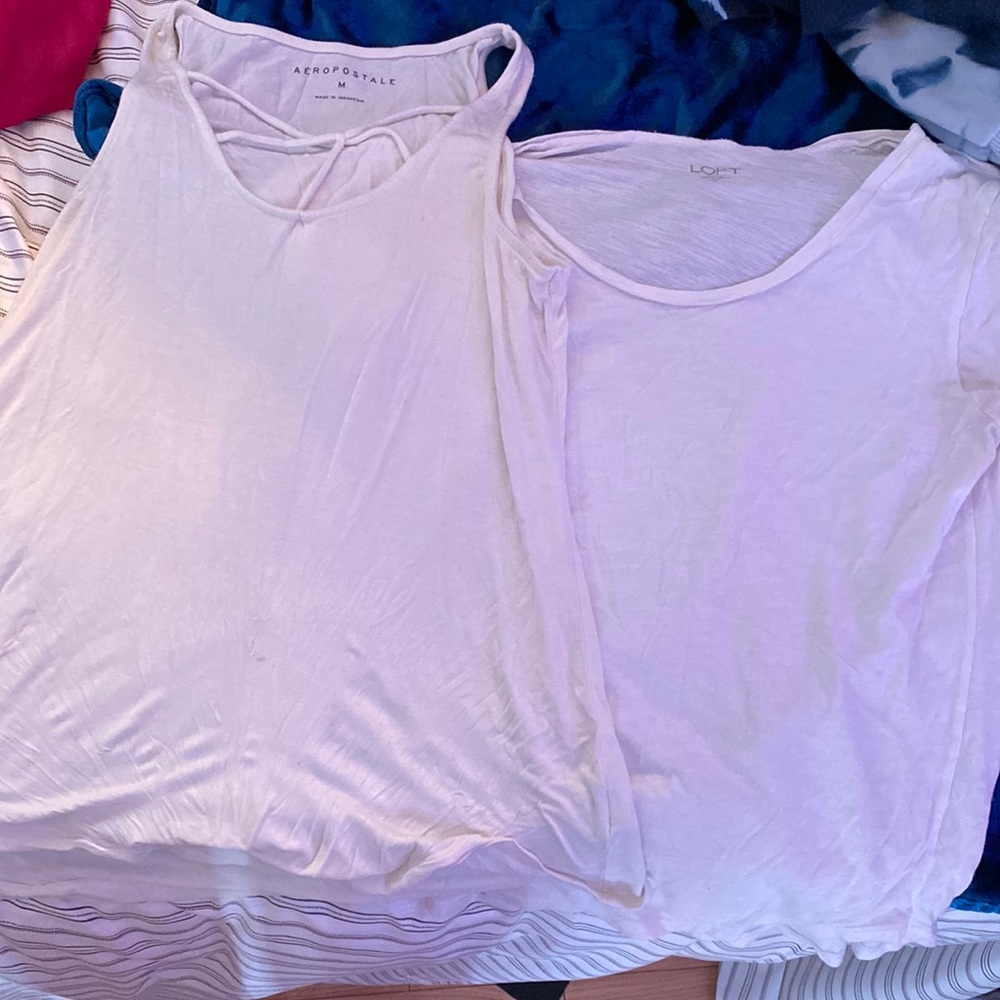 plain white shirts